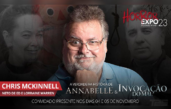 A verdadeira história de Annabelle e Invocação do Mal: Chris McKinnell é confirmado na Horror Expo 2023