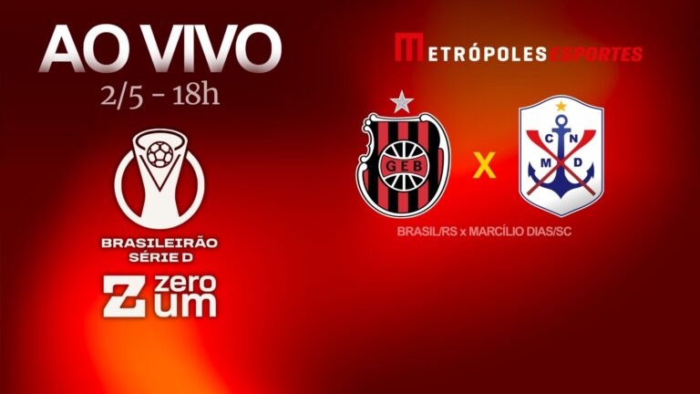 Série D ZeroUm: Metrópoles transmite Brasil-RS x Marcílio Dias-SC serie-d-zeroum:-metropoles-transmite-brasil-rs-x-marcilio-dias-sc